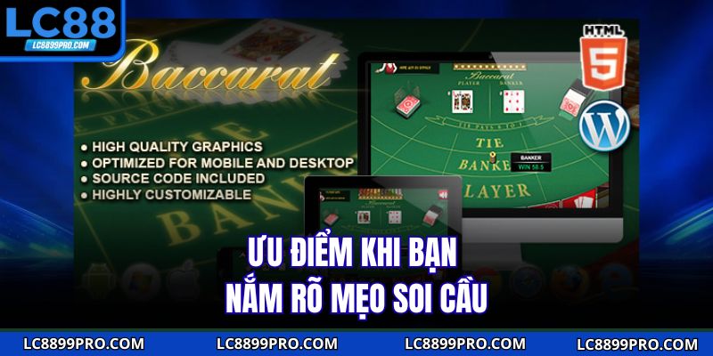 Ưu điểm khi bạn nắm rõ mẹo soi cầu